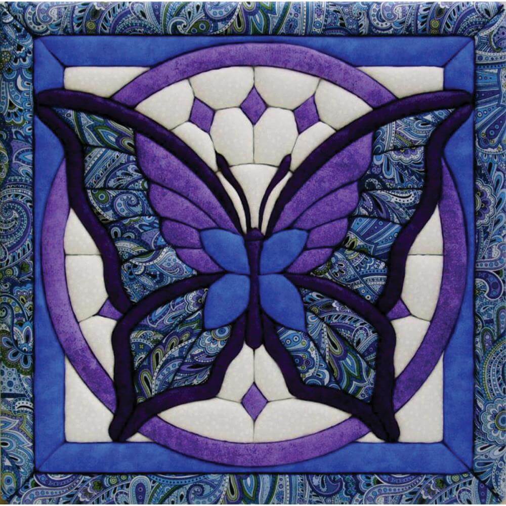 Butterfly Quilt Magic No-Sew Wall Hanging Kit