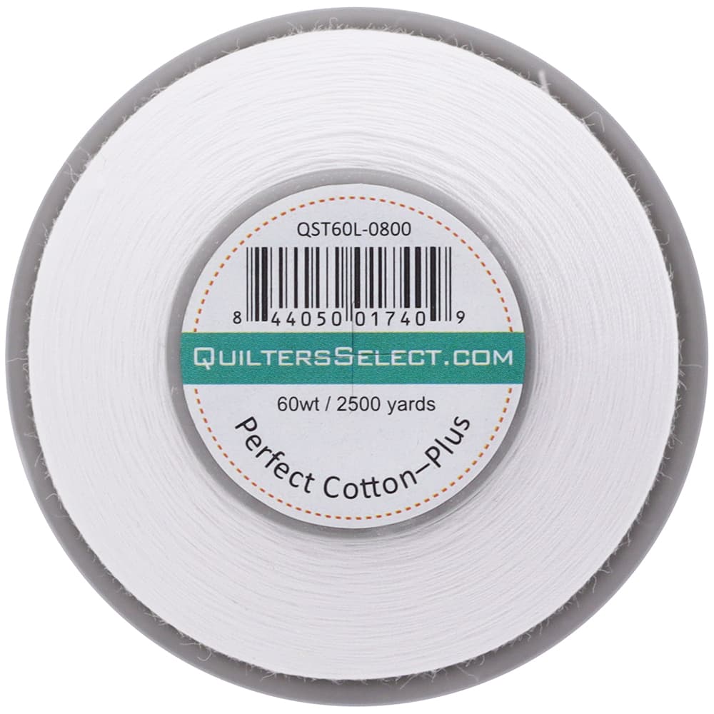 Quilters Select, 60wt Perfect-Cotton Plus Thread (2500yd)