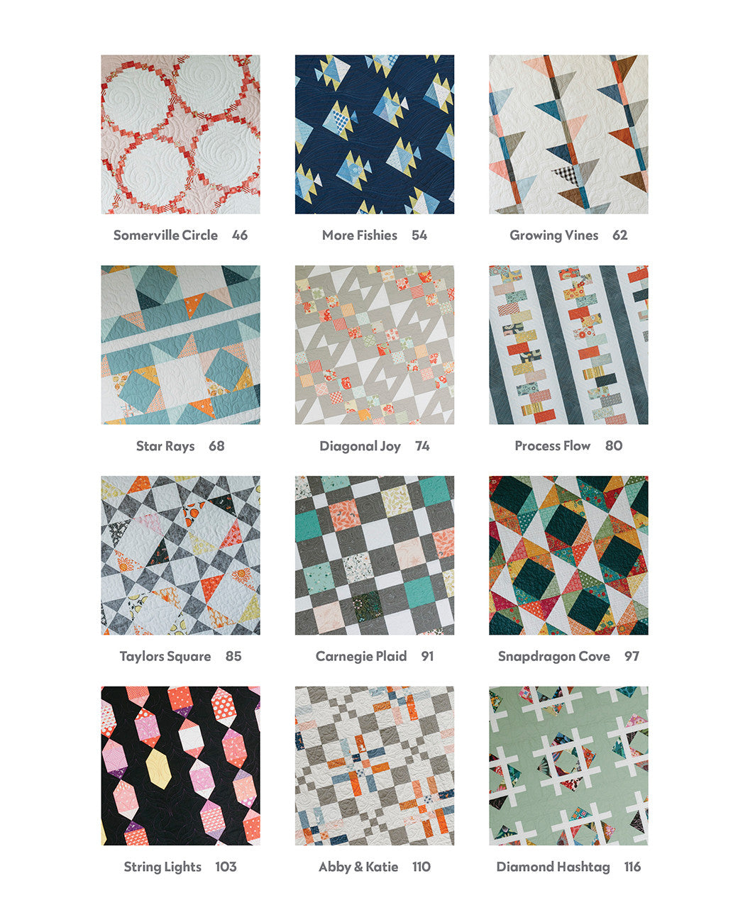 Just Two Charm Pack Quilts Slash Your Stash; Make 16 Throw Quilts