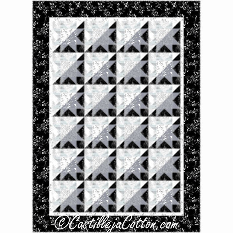 Shadow Stars Downloadable Pattern