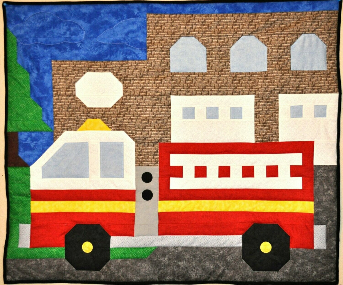 Fire Engine Downloadable Pattern