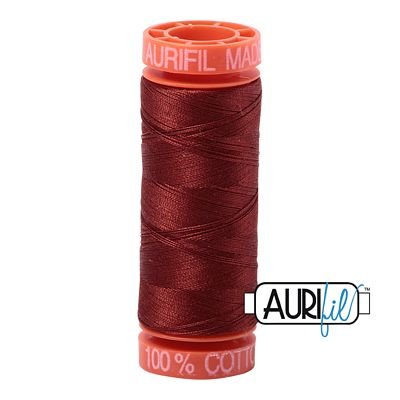 Aurifil 50wt 200m Rust 2355