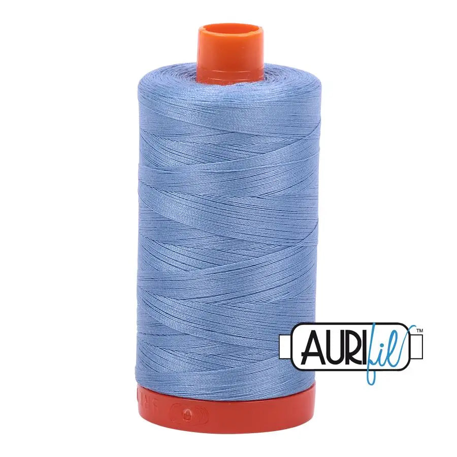 2720 Light Delft Blue Aurifil Cotton 50wt Large Spool