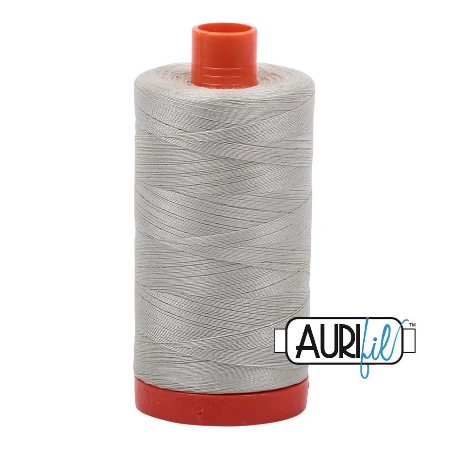 2843 Light Grey Green Aurifil Cotton 50wt Large Spool