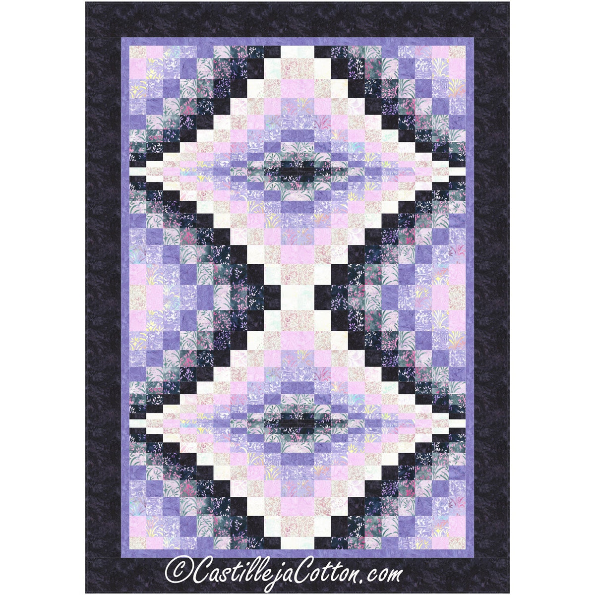 Double Diamond Lilac Downloadable Pattern
