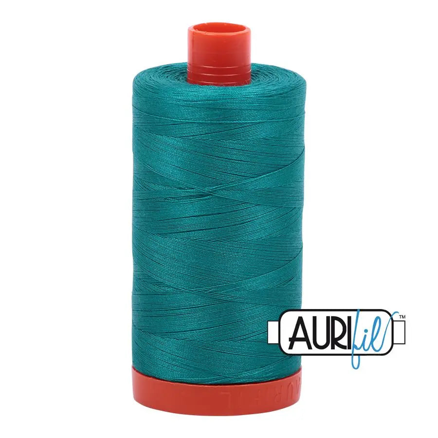 4093 Jade Aurifil Cotton 50wt Large Spool