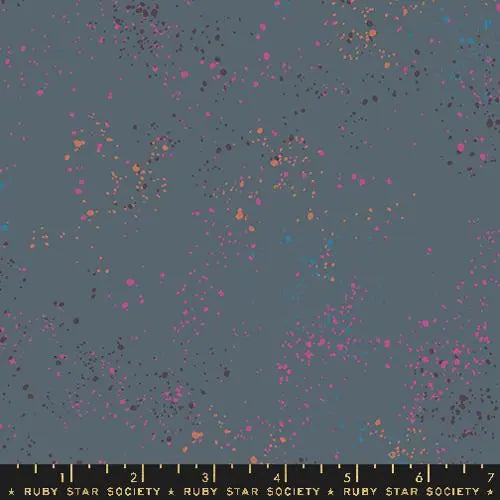 Grey Speckled Ghostly 43"/44" Fabric Per Yard