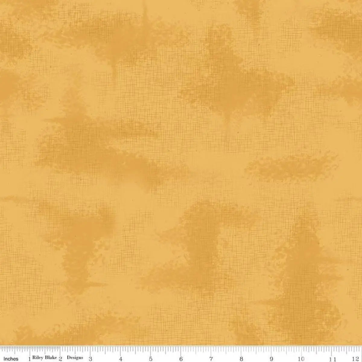 Yellow Amber Shabby Honey Cotton 43"/44" Fabric Per Yard
