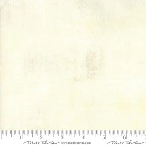 Natural Grunge Basics Winter White 44"/45" Fabric Per Yard