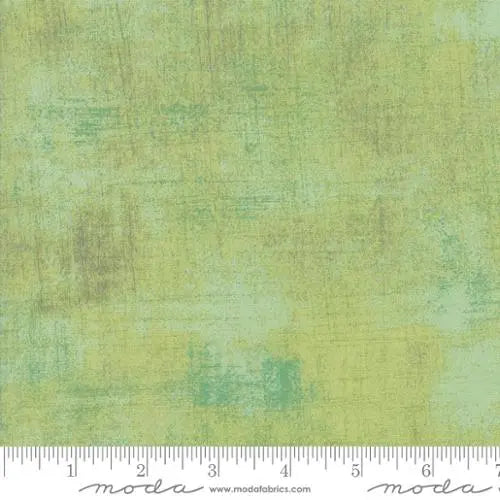Green Grunge Basics Pear 44"/45" Fabric Per Yard