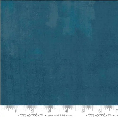 548 Blue Blueberry Buckle Moda Grunge - Fat Quarter