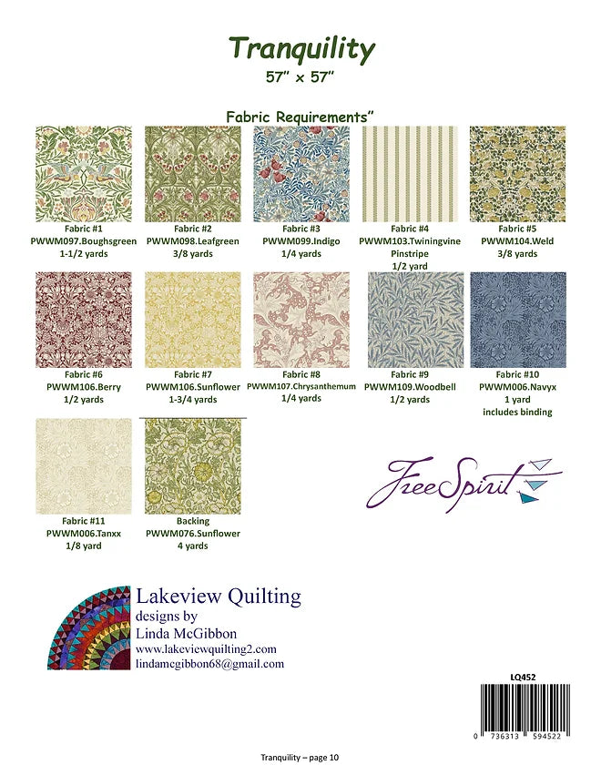 Tranquility Downloadable Pattern
