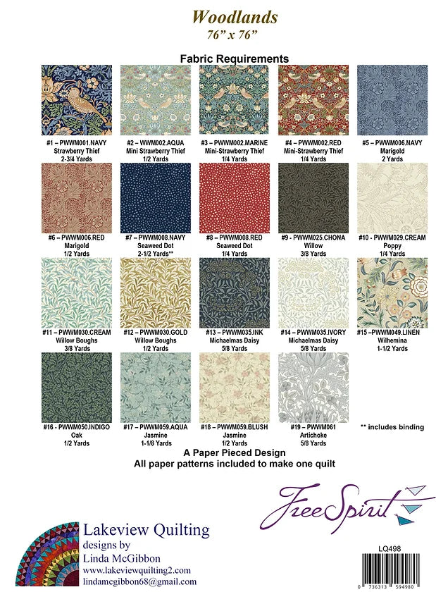Woodlands Downloadable Pattern