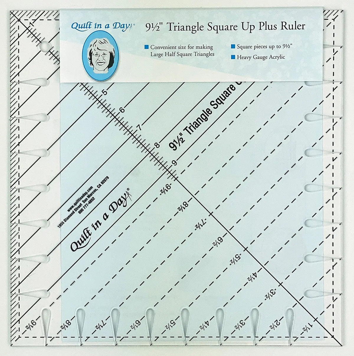 9 1/2 Triangle Square Up PLUS