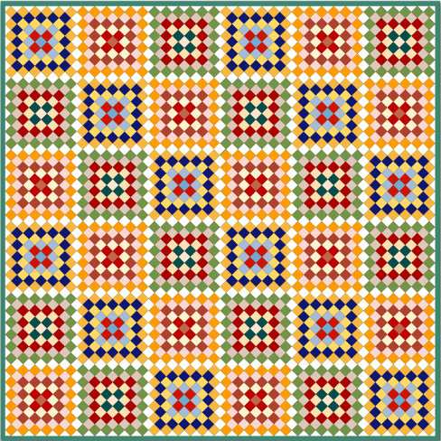 Granny Square Downloadable Pattern