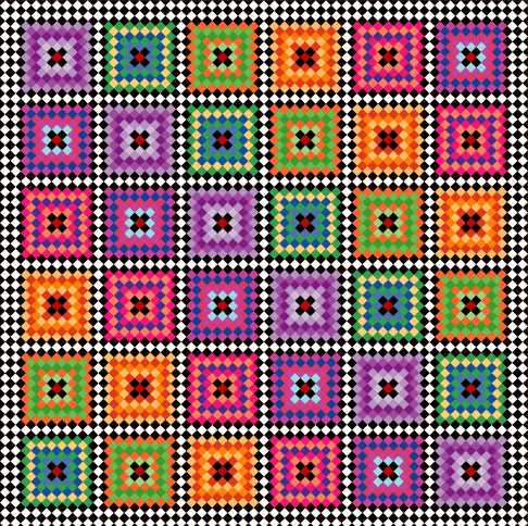 Today's Granny Quilt Downloadable Pattern