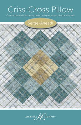 Criss-Cross Pillow Serger Pattern