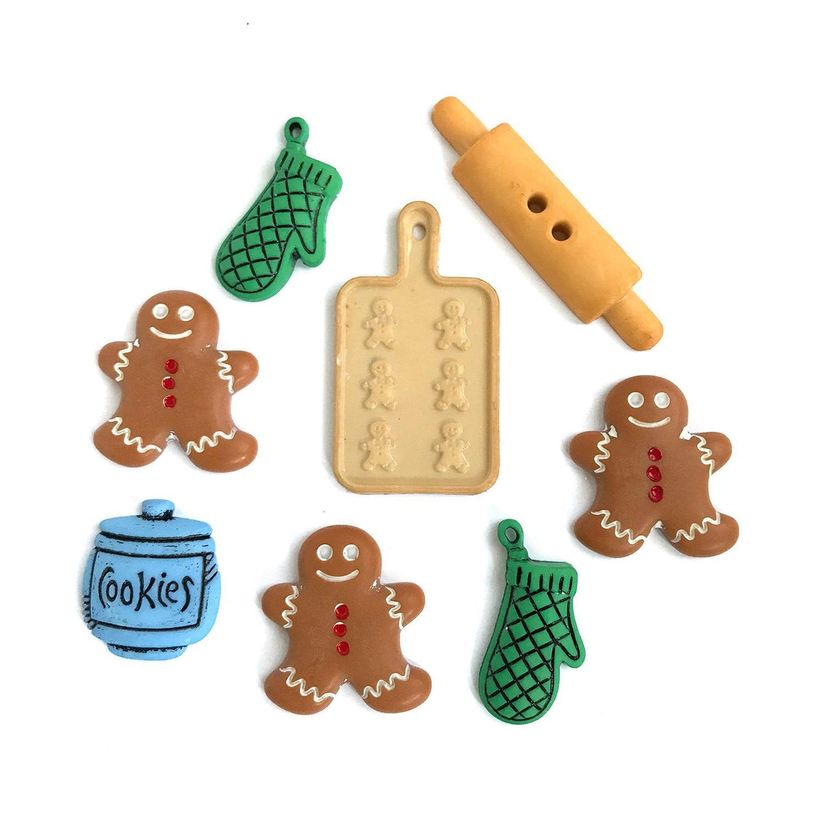 Holiday Baking Buttons