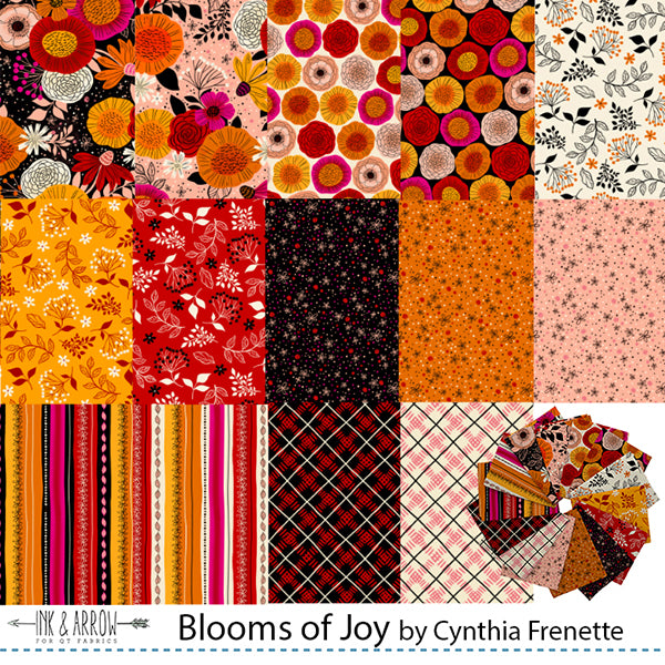 Blooms of Joy 10" Squares
