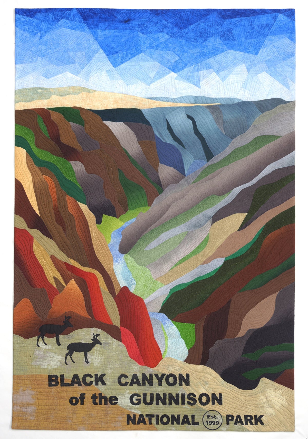 Black Canyon Of The Gunnison National Park Downloadable Pattern