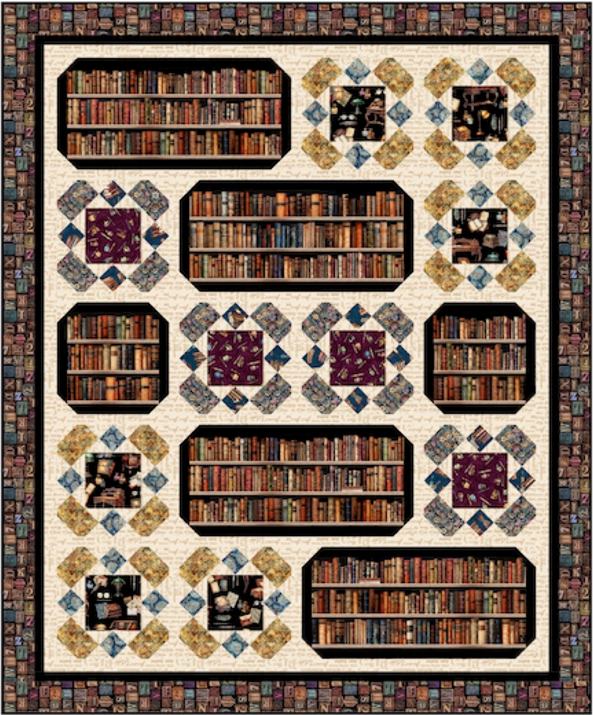 Book Lover's Oasis Downloadable Pattern