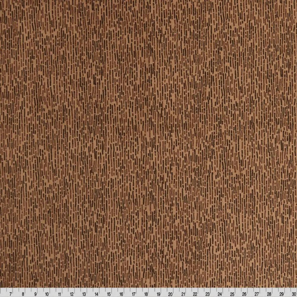 Brown Dash Cuddle Extra Wide Fabric per yard