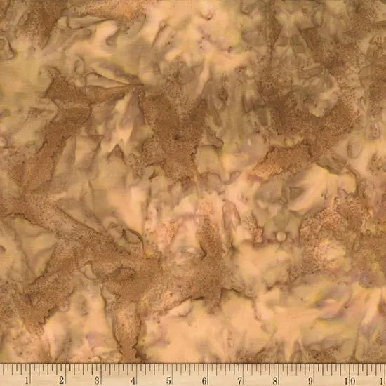 Brown Toast Watercolor Waves Wideback Fabric per yard