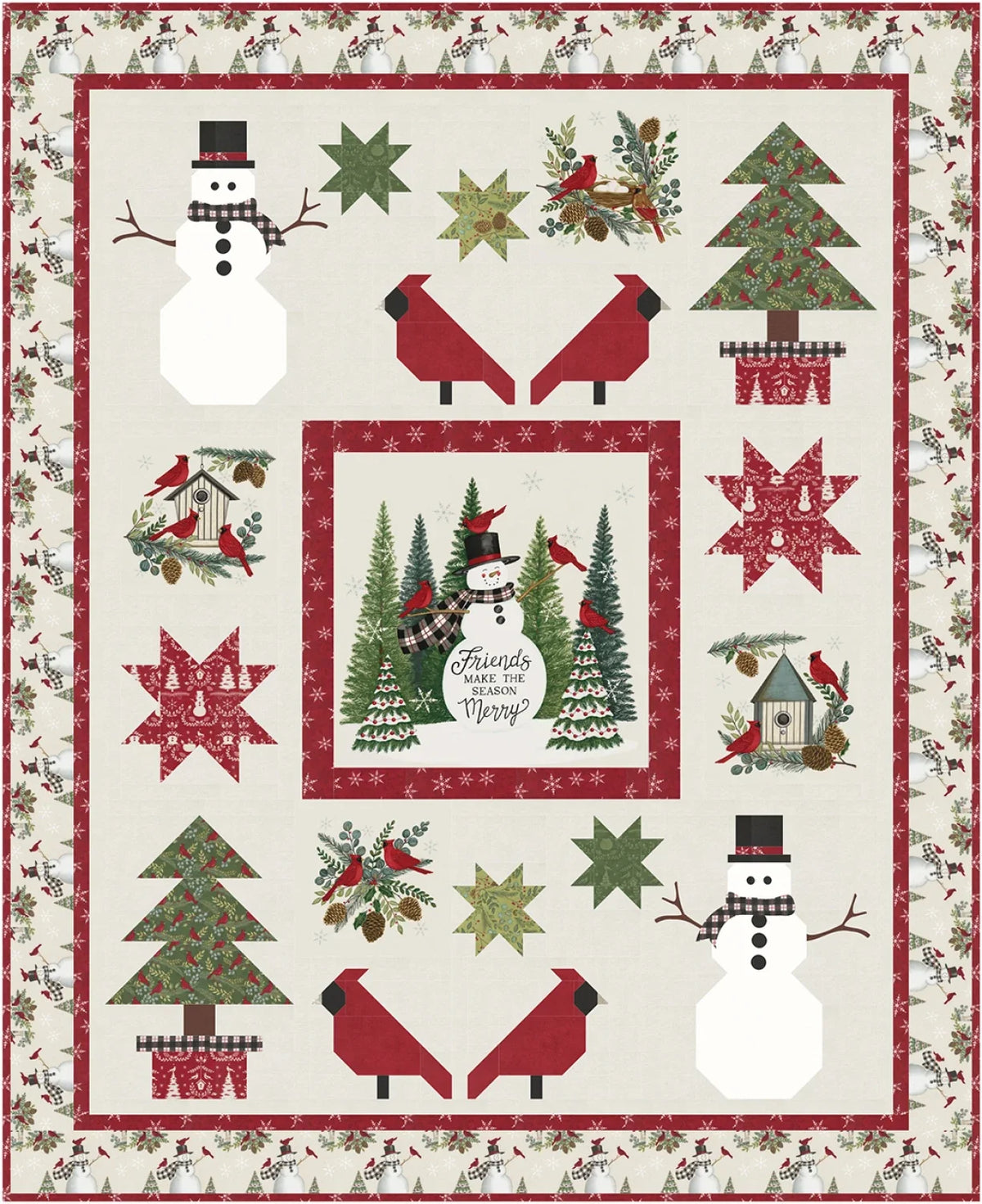 Among Friends Quilt Pattern