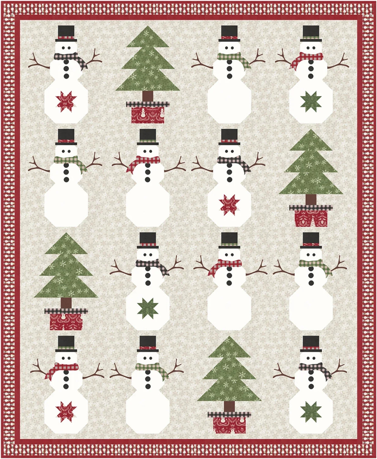 Line Dancing Quilt Pattern