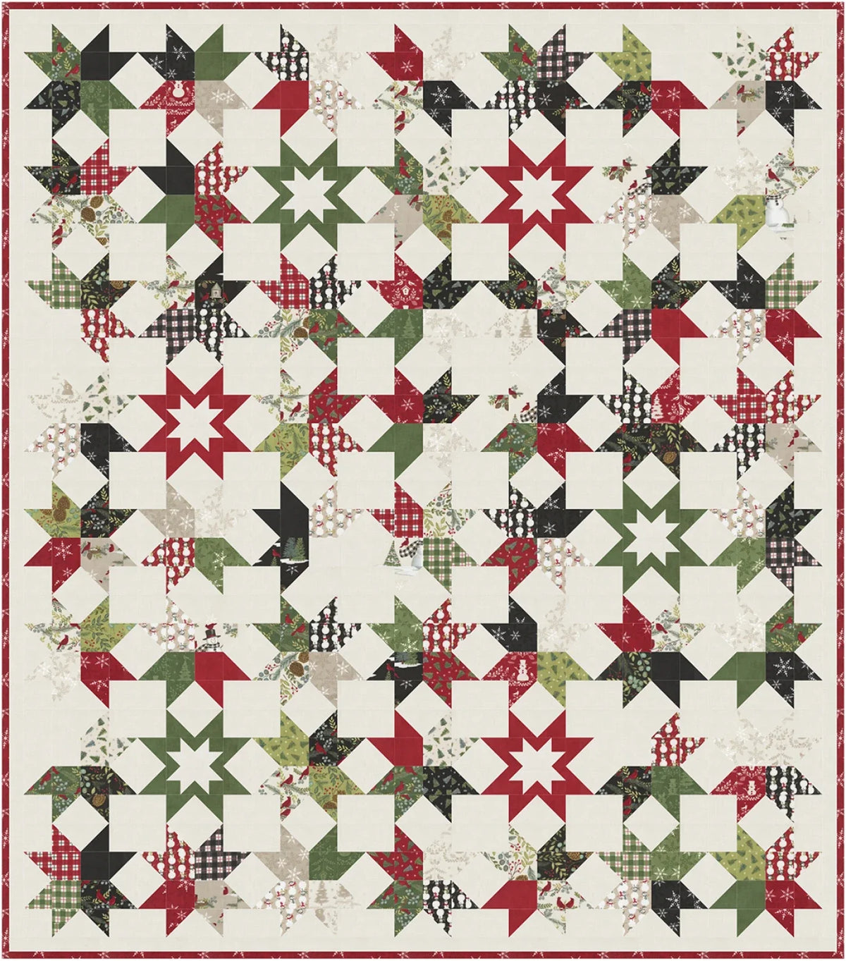 Winter Stars Quilt Pattern