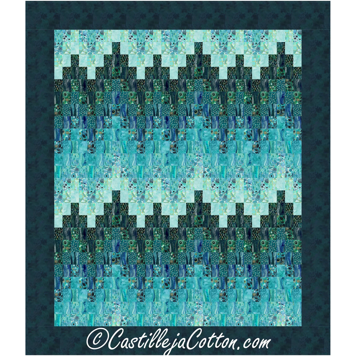 Bargello Breakers Ebb Quilt Pattern