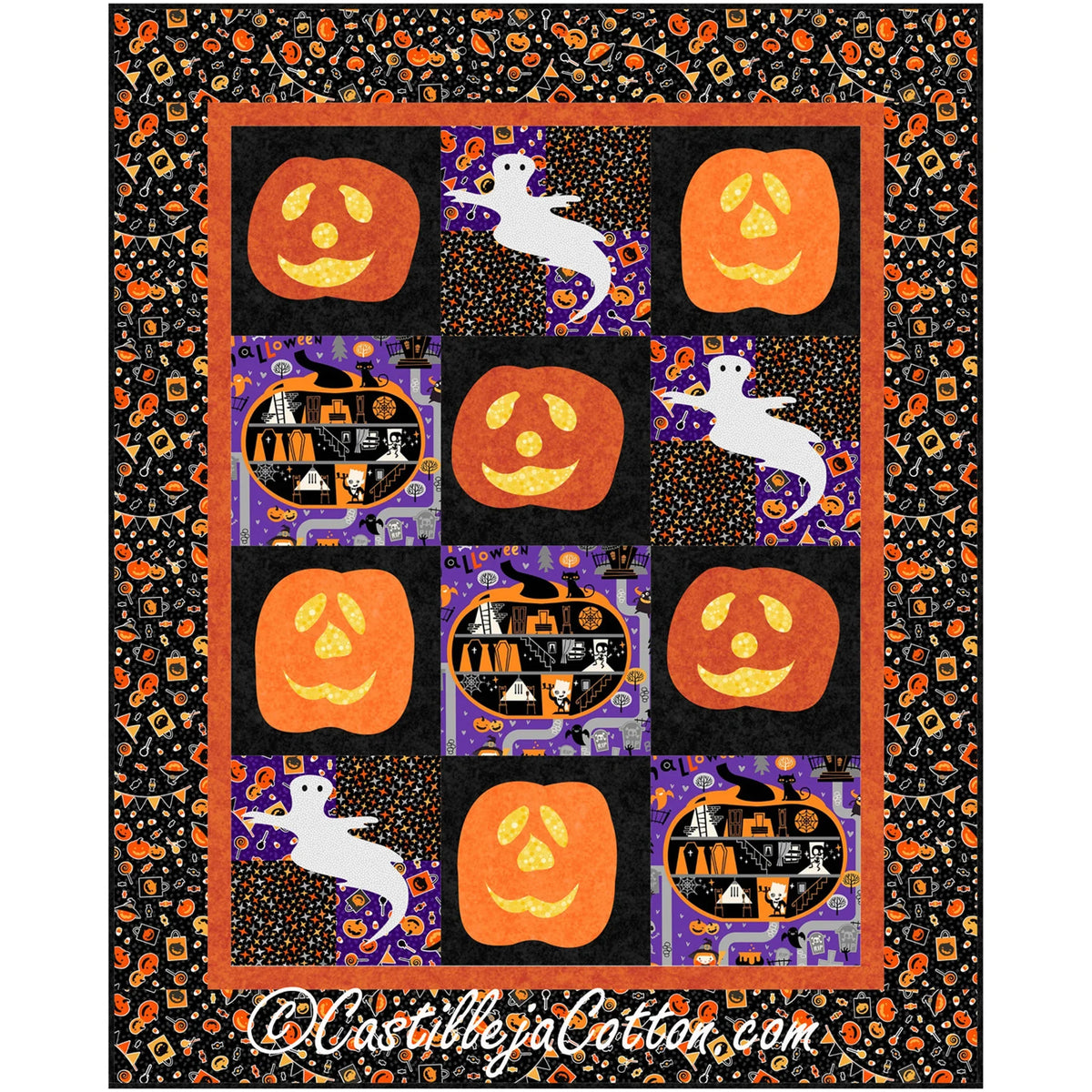 Ghosts and Jacks Quilt Pattern