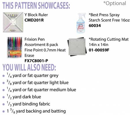 Color Me Blue Runner Pattern