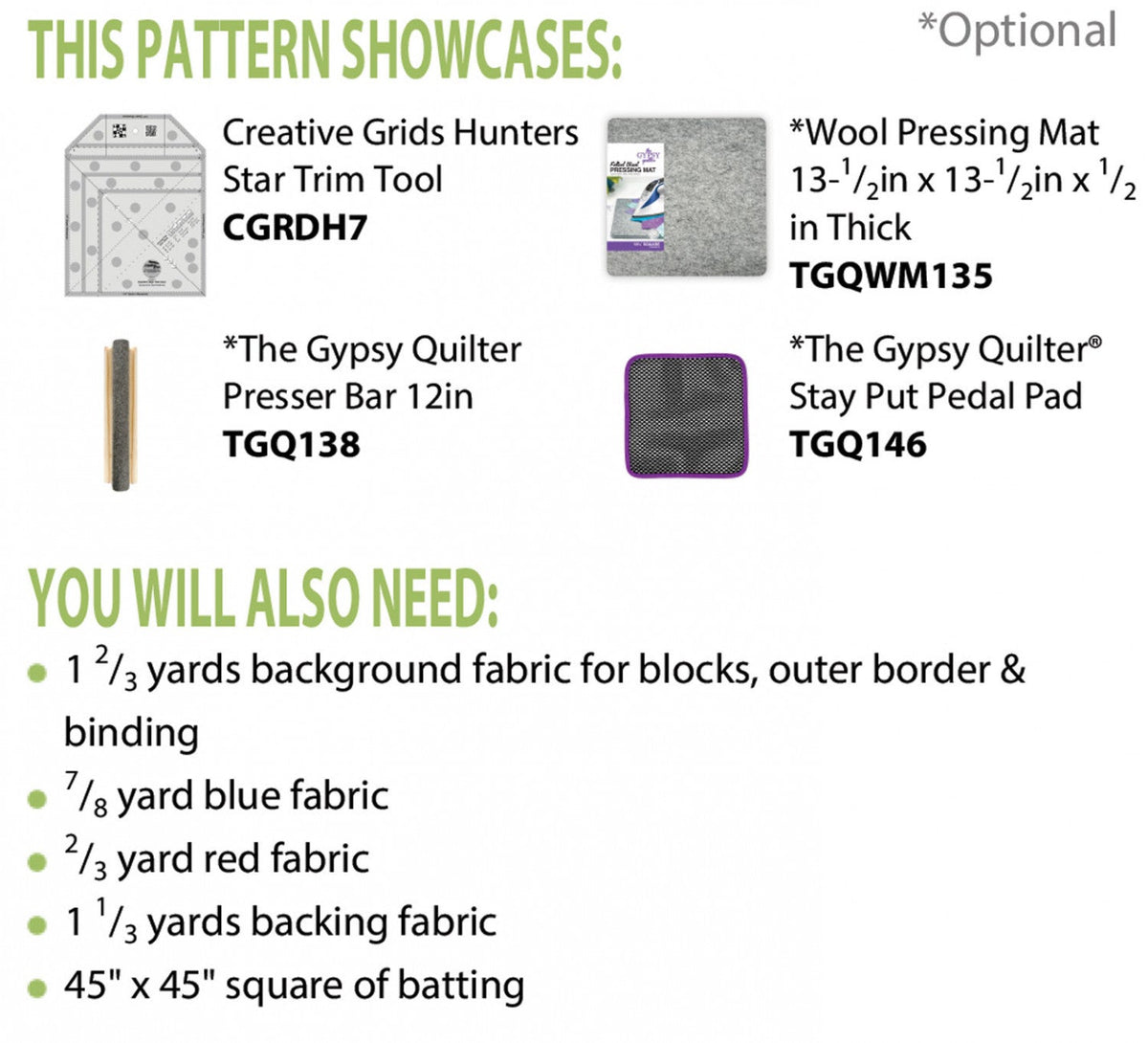 Three Color Fun Quilt Pattern