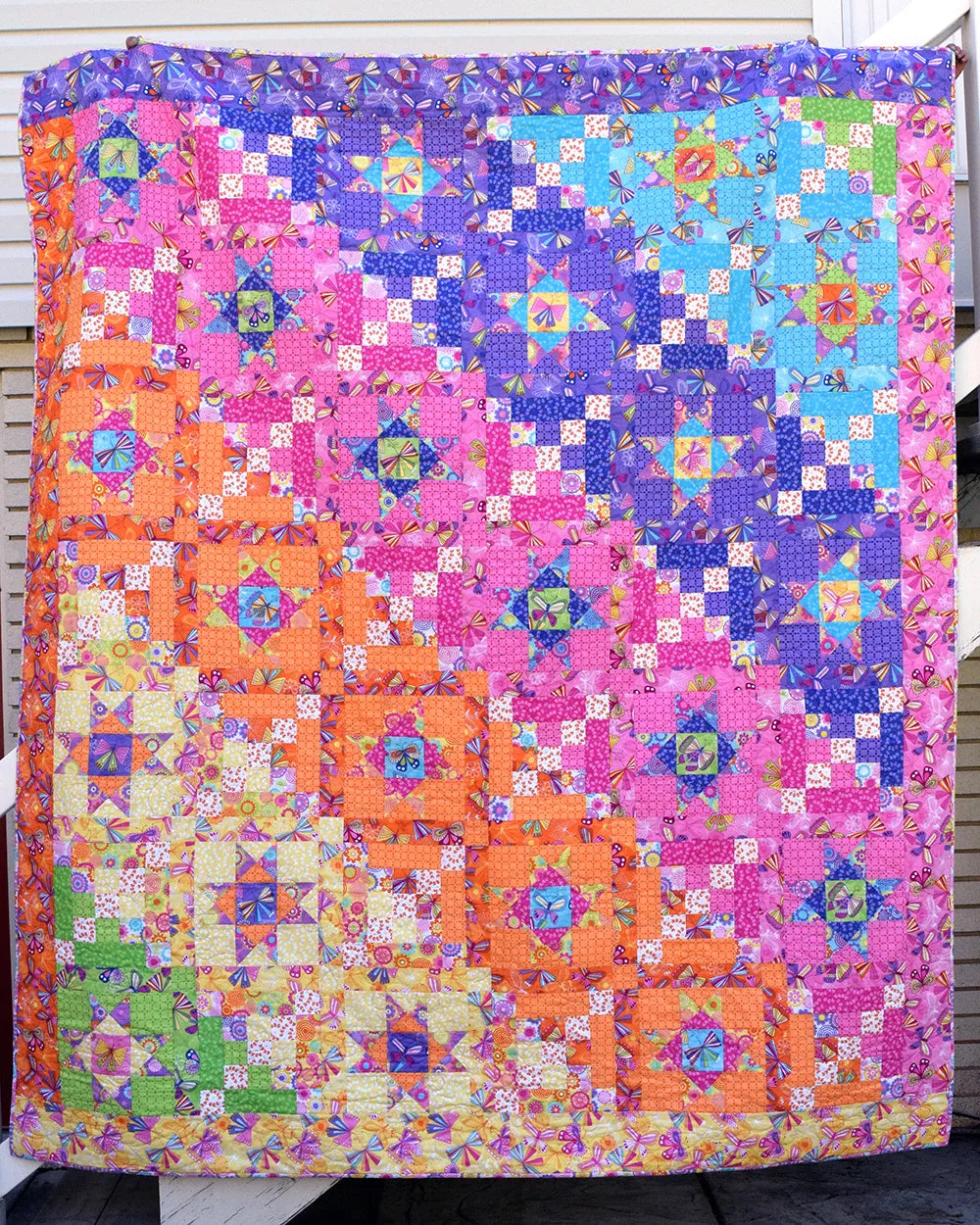Chroma Flight Quilt Pattern
