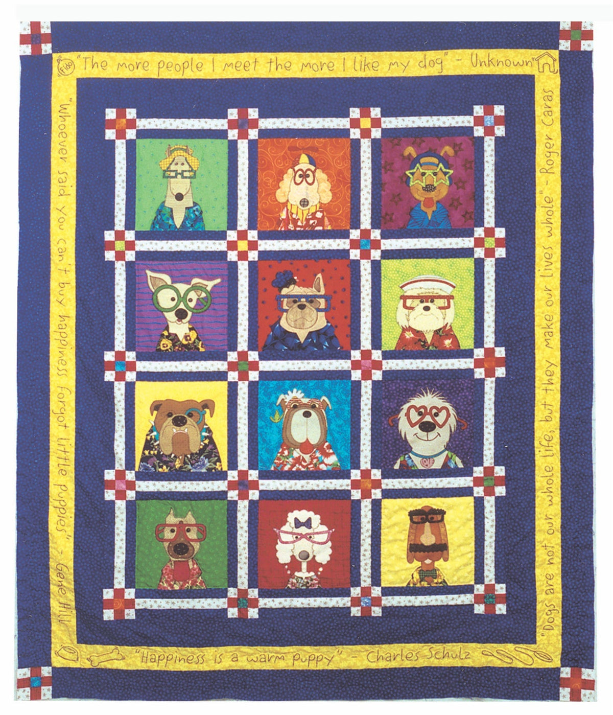 Dazzling Dogs Downloadable Pattern