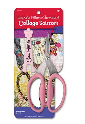 Laura's Micro-Serrated Collage Scissors
