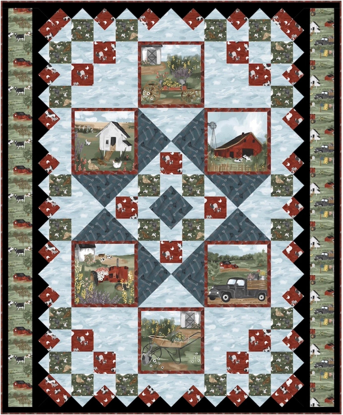 Farm Stars Downloadable Pattern