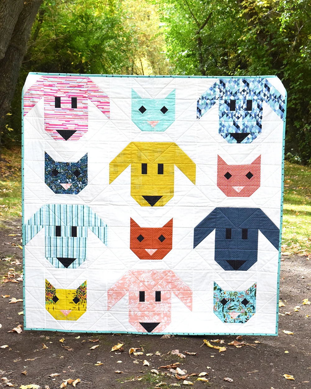 Felix & Fido Quilt Downloadable Pattern