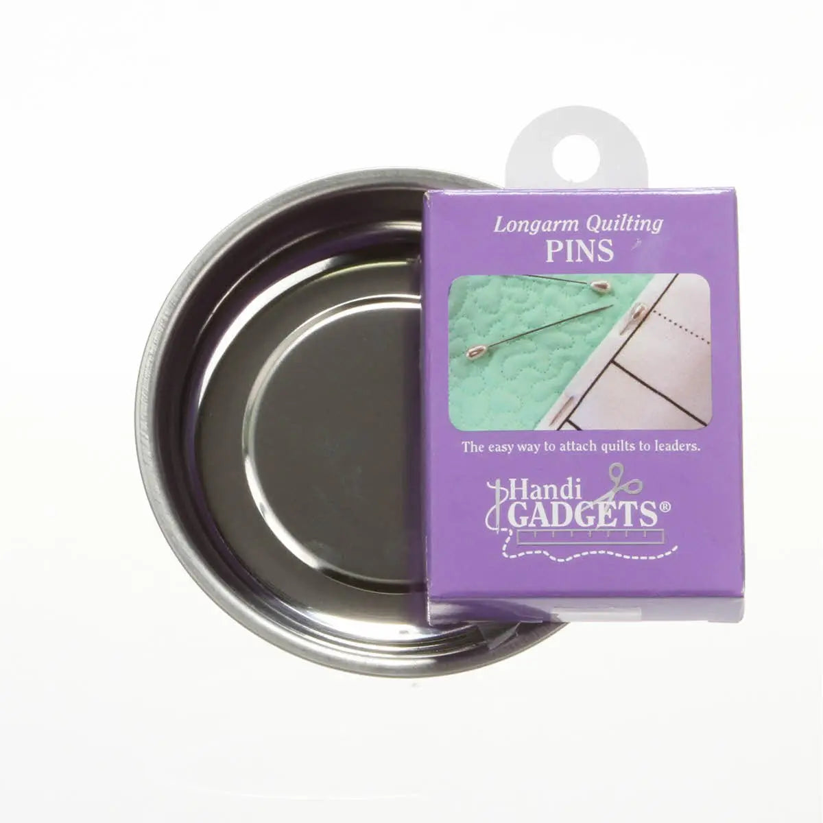 Handy Helpers 4in Magnetic Pin Bowl with Bonus Box of Pin