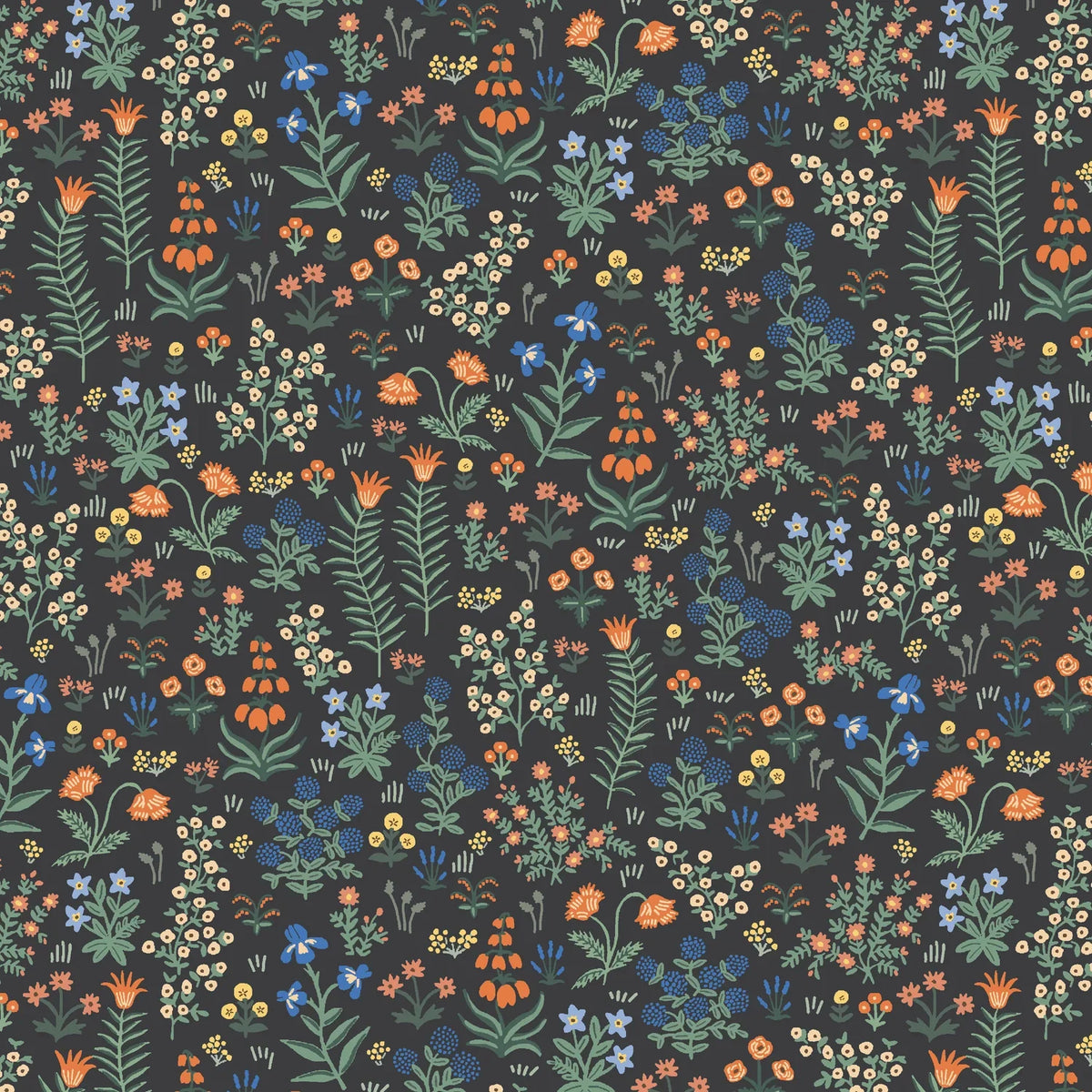 RPC Caymont Menagerie Garden Black Rayon