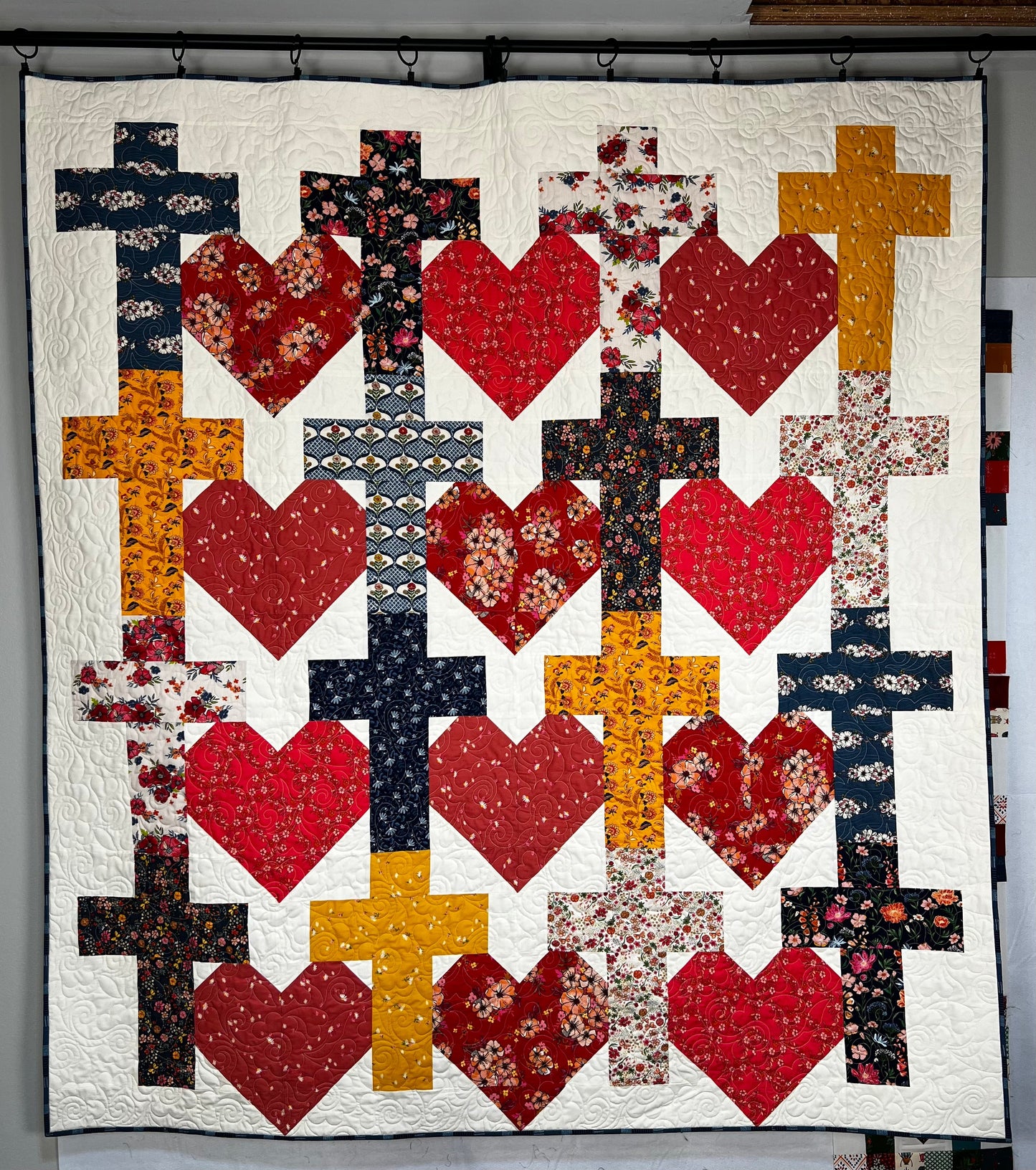 Yes He Loves Me Quilt Kit