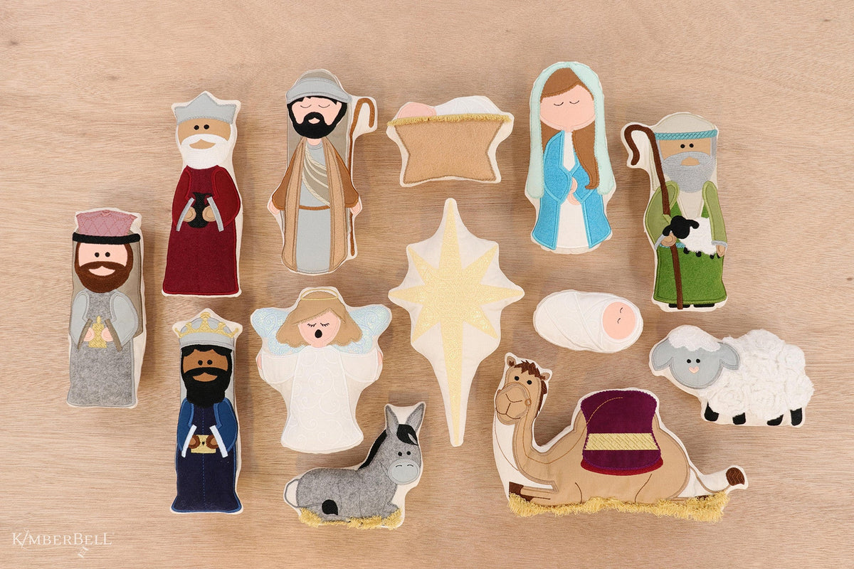 Nativity Stuffies Quilt Pattern
