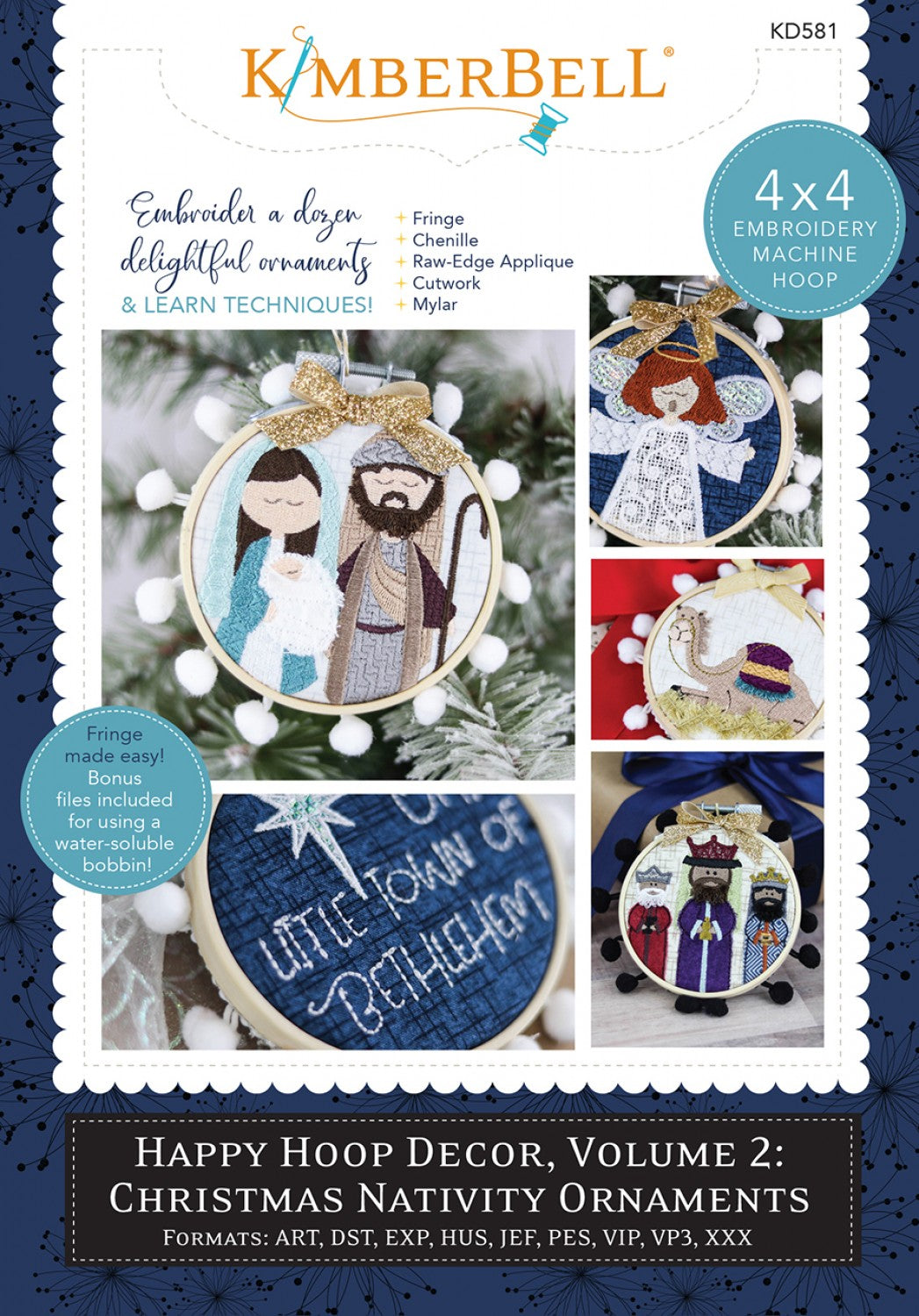 Happy Hoop Decor Volume 2 Christmas Nativity Ornaments