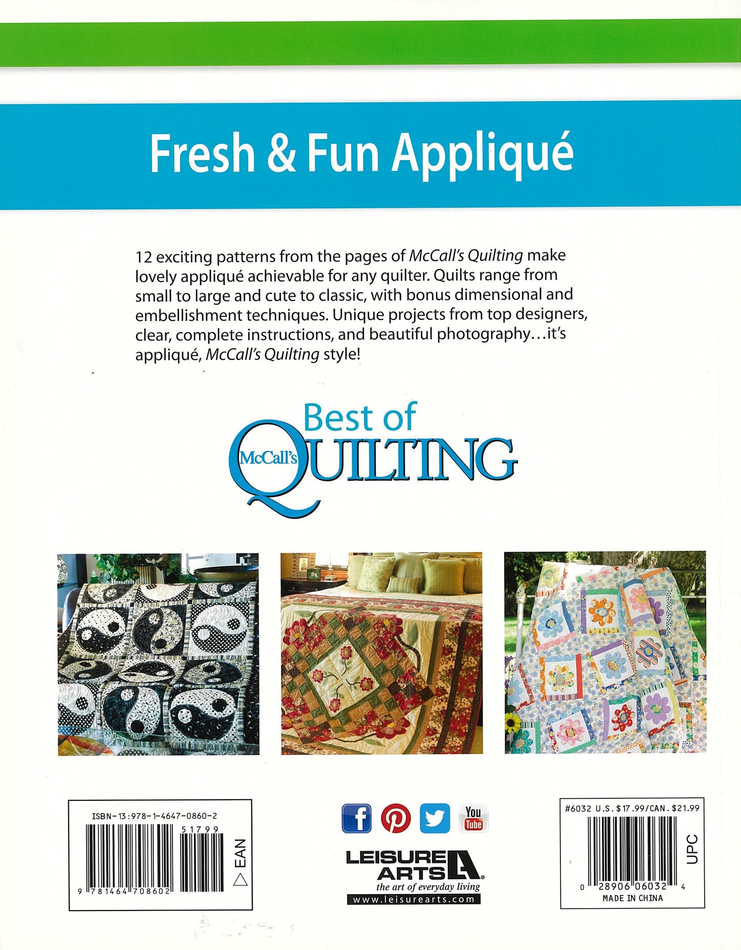 Fresh & Fun Applique—12 Projects