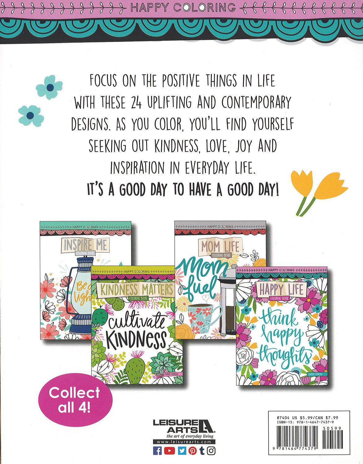 Happy Life Coloring Book