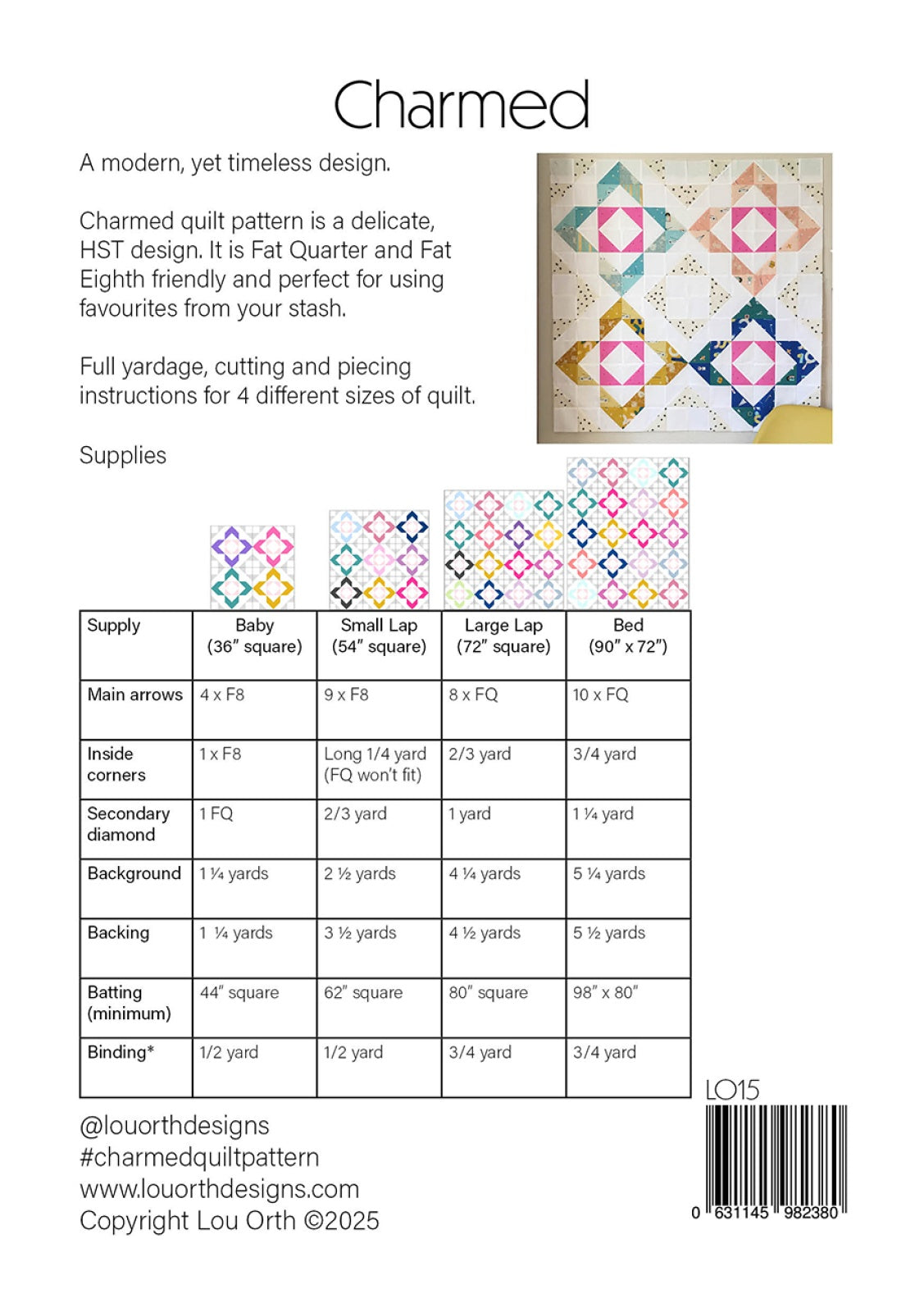 Charmed Quilt Pattern