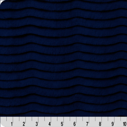 Luxe Cuddle Oceana Navy 58"/60" Fabric per yard