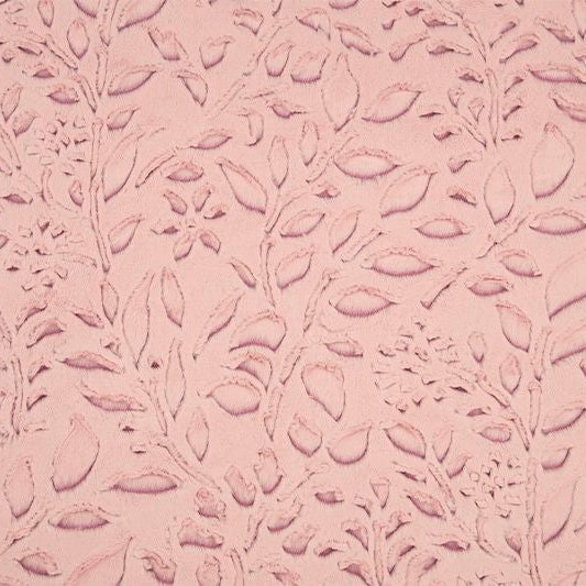 Luxe Cuddle Frosted Poppy Rosewater 58"/60" Fabric per yard