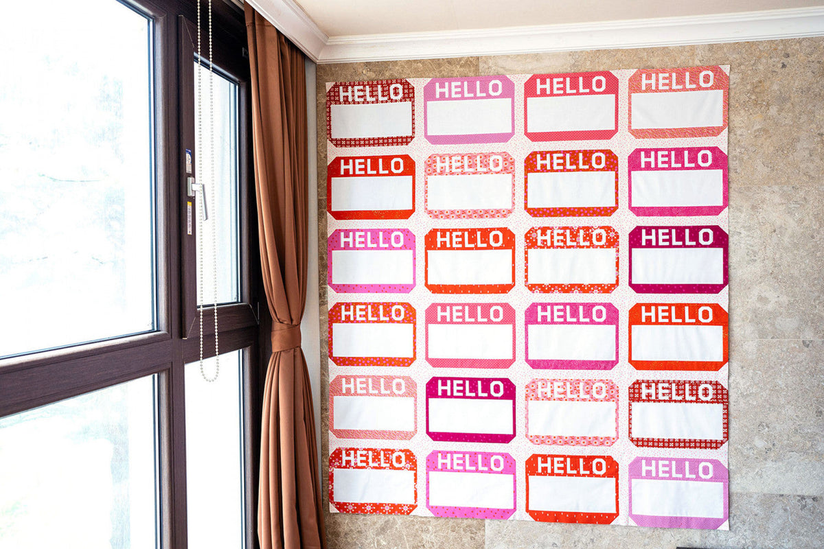 Hello Quilt Patter